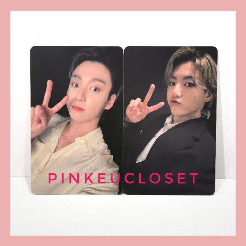 [READY] BTS LUCKY DRAW PHOTOCARD BE DELUXE JUNGKOOK JK SOUNDWAVE / M2U