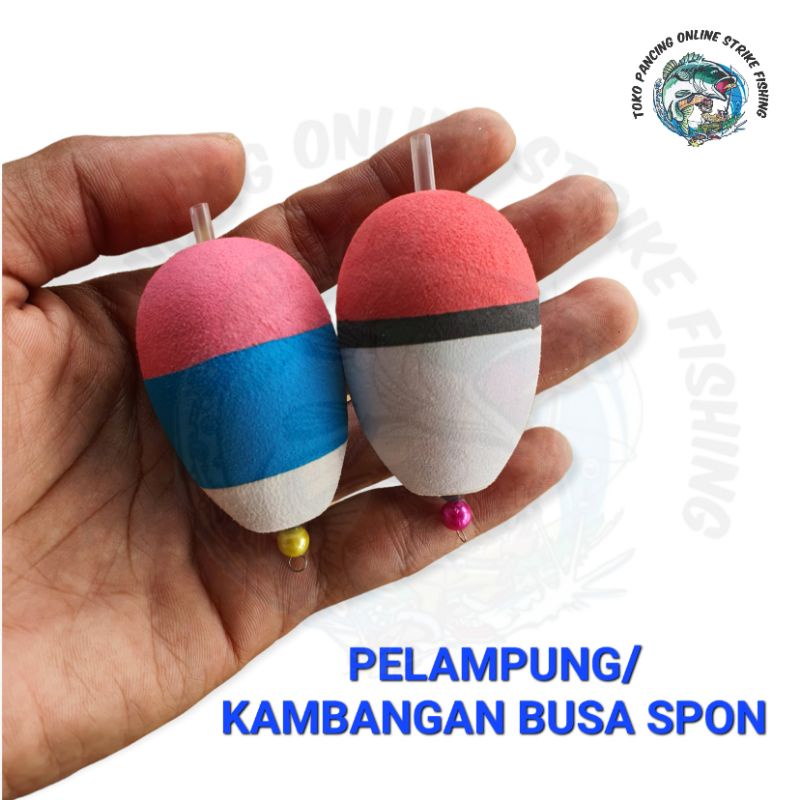 PELAMPUNG/KAMBANGAN PANCING BAHAN BUSA SPON BERKUALITAS