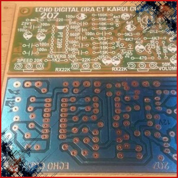 

PCB DIGITAL ECHO REPEATER PT2399 12V DC
