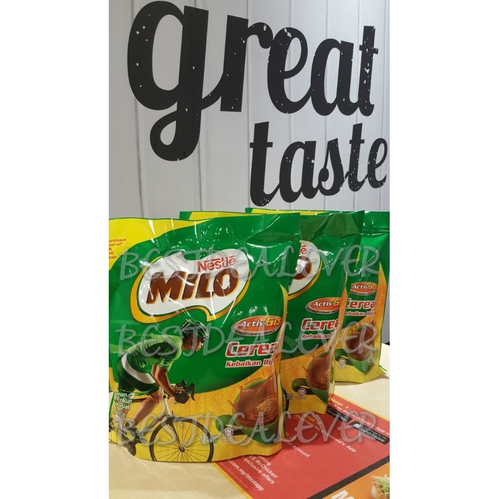 DISKON BD01 NESTLE MILO CEREAL ACTIV-GO/ MILO SEREAL IMPORT MALAYSIA