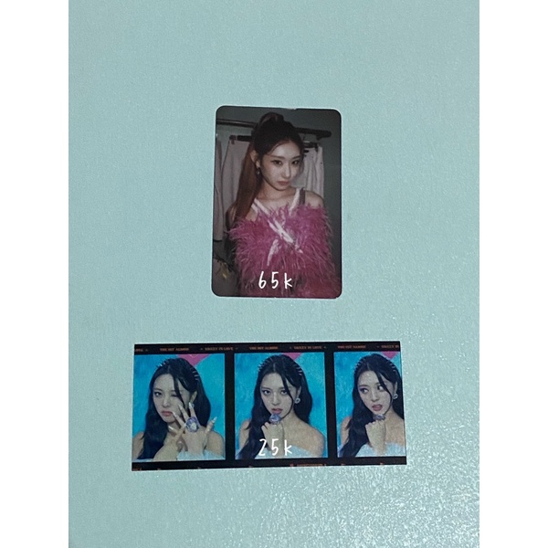 photocard pc itzy Chaeryeong yuna photofilm crazy in love cil album special edition se jewel case ph