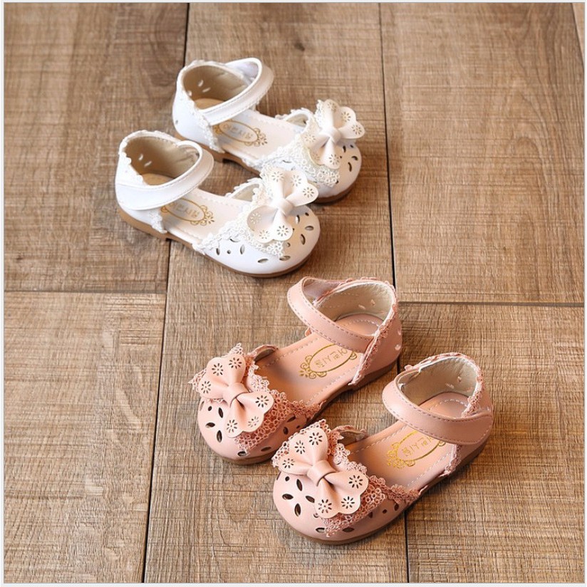 littlekiddoss SH20148 Sepatu Anak Perempuan Sepatu Flat Pita Sepatu Sandal Anak Perempuan