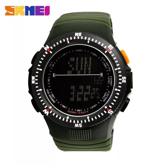 Jam Tangan Pria / SKMEI Digital 0989 Men / Jam Tangan Digital LED Original / SKMEI