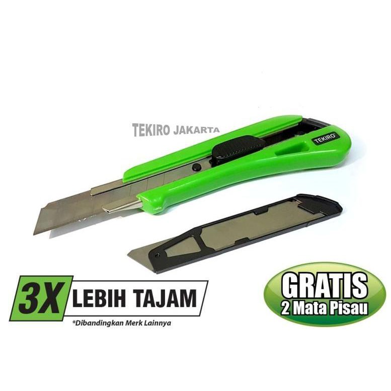 

Tekiro Pisau Cutter Knife 18 mm