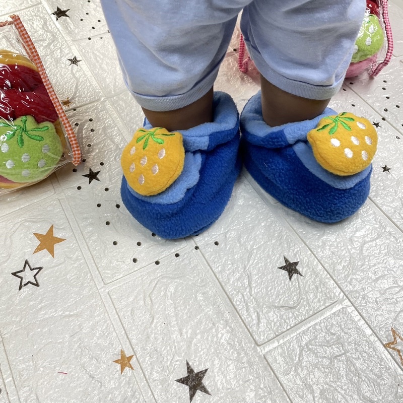 Sepatu Bayi Lucu Alas kaki Bayi kaos kaki bayi Sepatu Bayi Prewalker Sepatu Bayi Motif Fruity DNW BABY