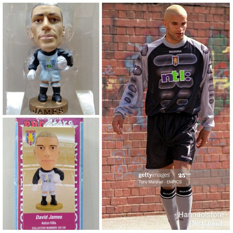 action figure corinthian prostars David James aston villa