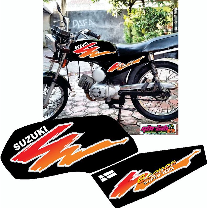 striping Suzuki econos a 100 motis TS