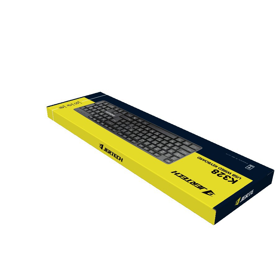 KEYBOARD JERTECH K328 USB / UKURAN STANDART