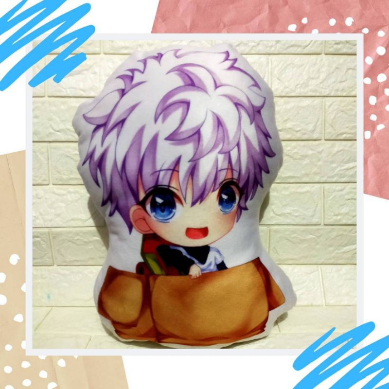 bantal boneka plushie anime Hunter x hunter killua