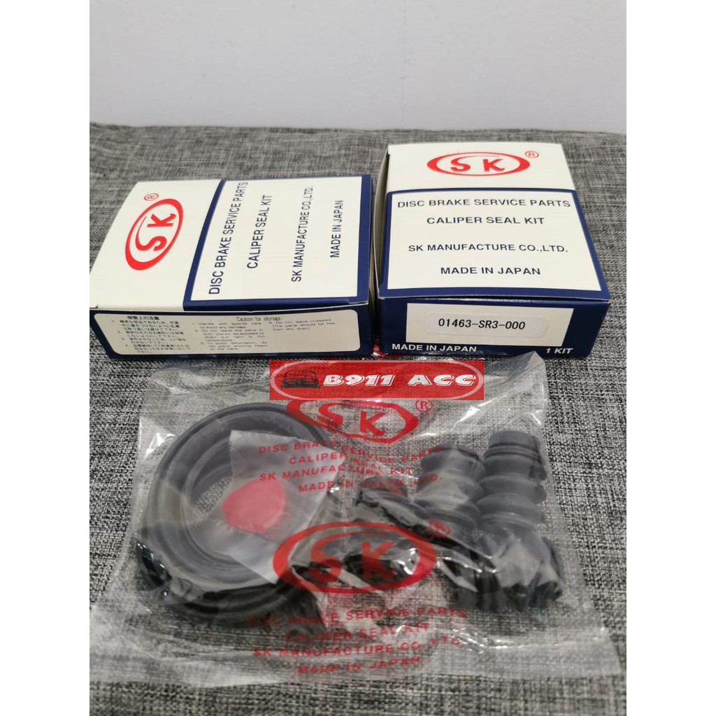 CALIPER KIT KALIPER REM CAKRAM HONDA JAZZ GD3 CITY GD8 TAHUN 2003-2008 ASLI JAPAN