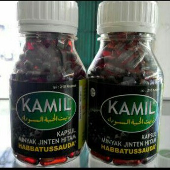 KAMIL HABBATUSSAUDA  OIL / MINYAK JINTEN HITAM 210 KAPSUL