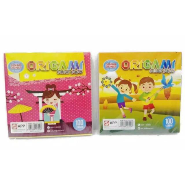

Kertas Lipat Origami Merk Sidu 12 x 12