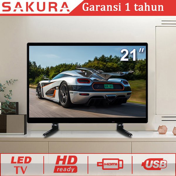 Penawaranspesial Sakura TV LED 21 inch tv murah HD Televisi Model TCLG-S21 terbaik
