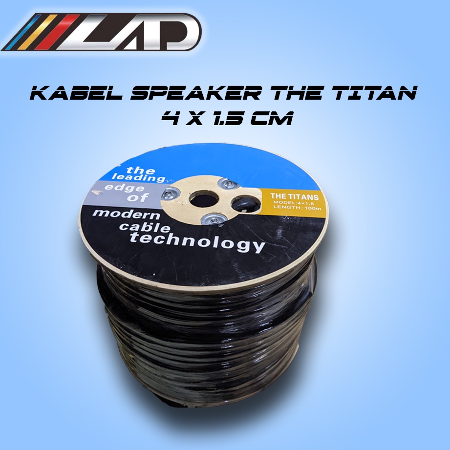 Kabel Speaker The Titans 2/4/6/8 X 1.5/2.5 100 Meter