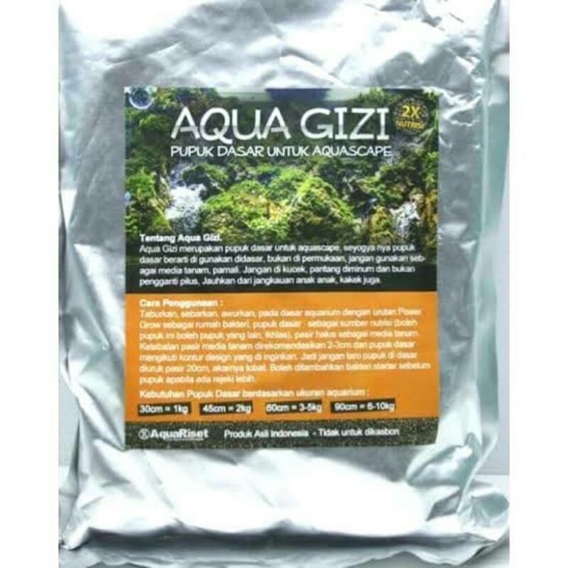 pupuk dasar akuarium aquascape AQUA GIZI pupuk dasar aquascape aquarium