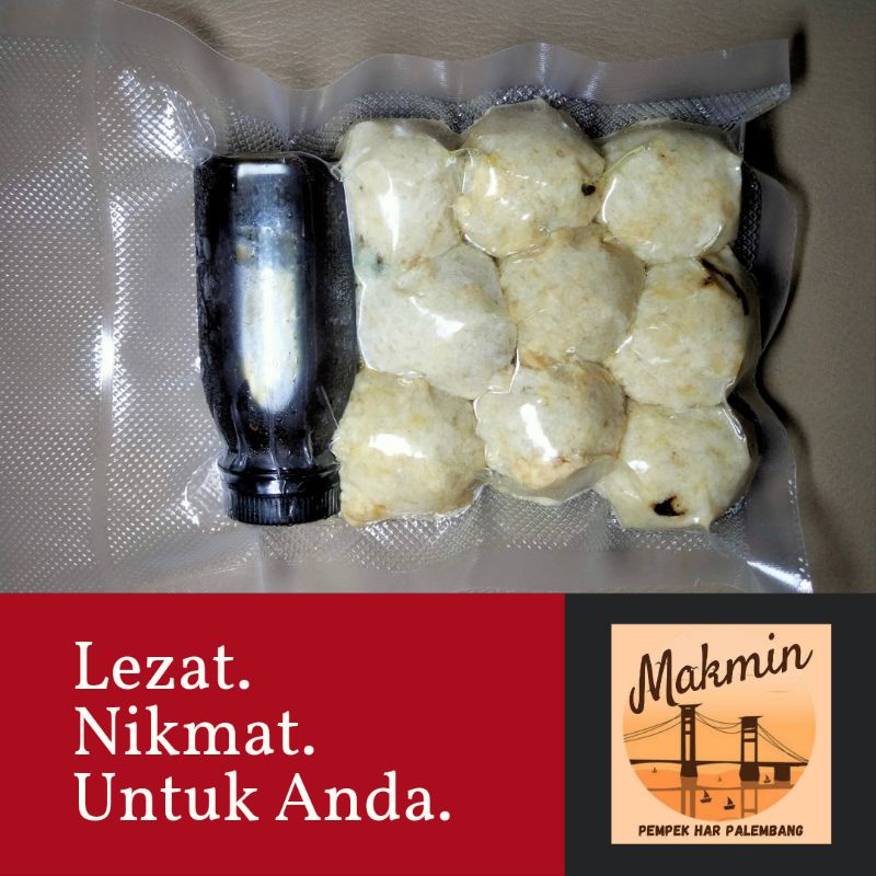 

Pempek Har Palembang | Pempek Adaan | Vacum | 1 Pack isi 10pcs I Frozen Food
