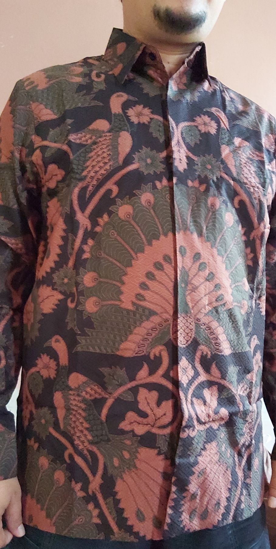 Kemeja Batik Prabu Bahan Dobby Reguler Fit A512