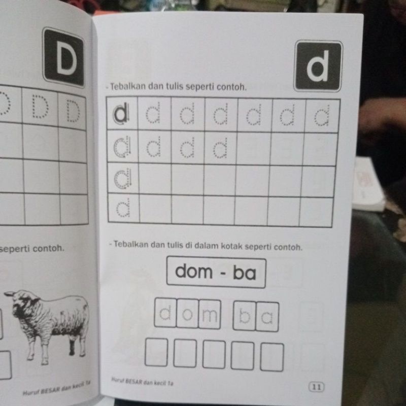 Buku Mulai Mengenal Huruf Besar &amp; Kecil 1A (15×24cm)