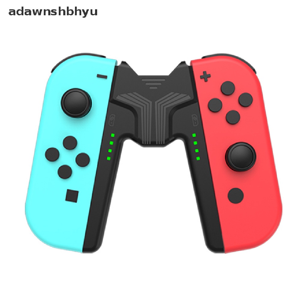 [adawnshbhyu] Charging Station Gaming Grip Handle Controller Untuk Nintend Switch Joy-Con Holder