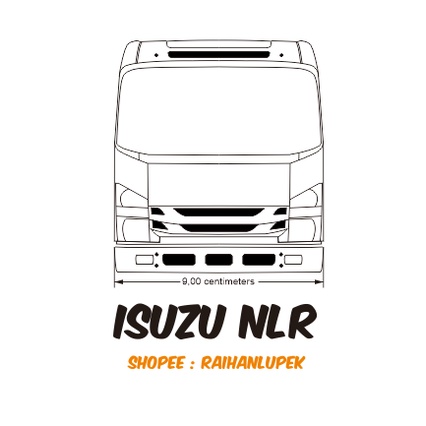 Pola Miniatur Mobil ELF (Isuzu NLR)