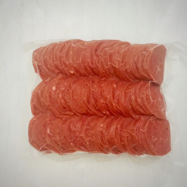 

Beef pepperoni