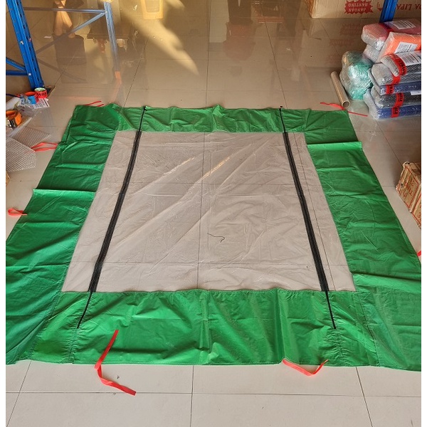 Dinding Mika 2 Meter Motif Pintu Resleting