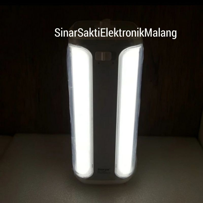 Lampu Darurat Emergency Led Surya L8401 Charge Cas Kotak Rechargeable