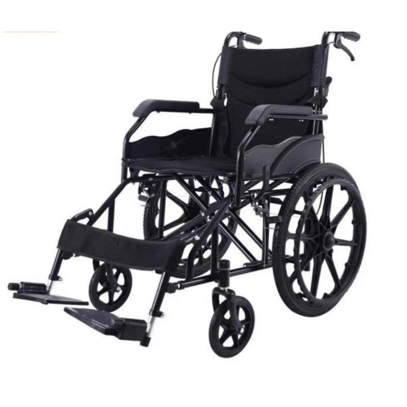 KHUSU LUAR KOTA KURSI RODA SELLA BLACK STEEL ANTI KARAT