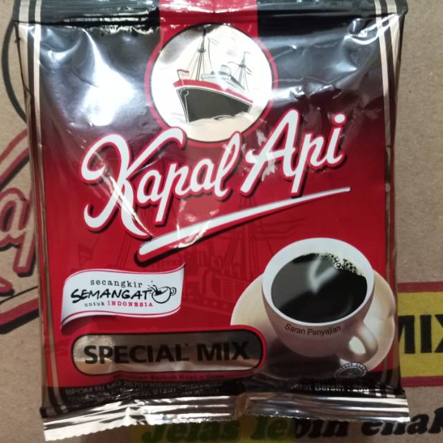 

Kopi Sachet Renteng Kapal Api Special mix Karton isi 12 renceng