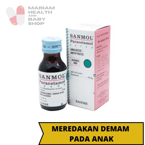 Sanmol Sirup 60 Ml - Obat Demam Anak