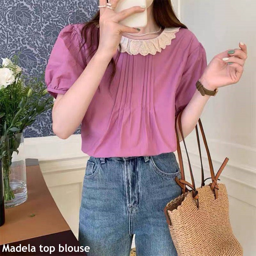 Madela top blouse - Thejanclothes