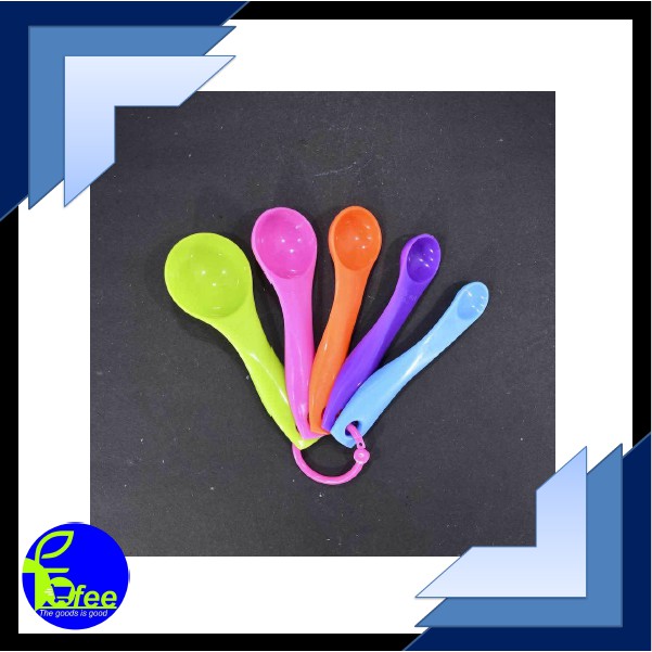 [IMPORT] - Sendok Takar / Measuring Spoon (1 SET 5 SENDOK) A258 Kode ST51