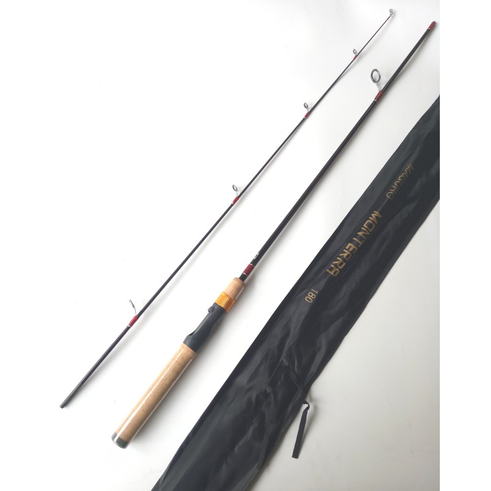 Joran Spinning Maguro Monterra 180 Sambung 2 Carbon Joran Kuat