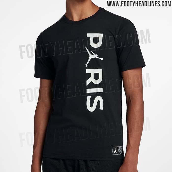 KAOS Baju Combed 30 PSG Paris Saint Air Jordan Tulisan Ke Bawah TSHIRT HS-922