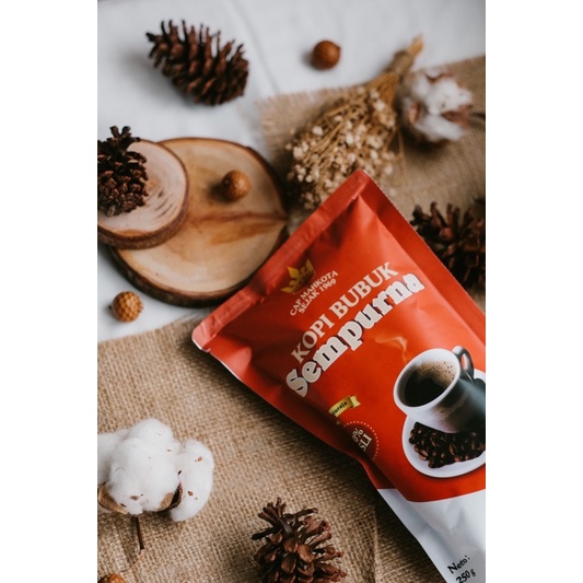 

Kopi Bubuk Sempurna Cap Mahkota