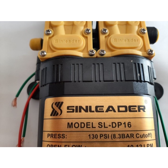 Pompa Steam Motor Mobil SINLEADER SL-DP16 Double Pump