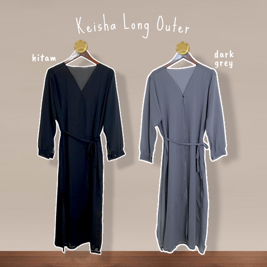 KEISHA Long Outer Ceruty