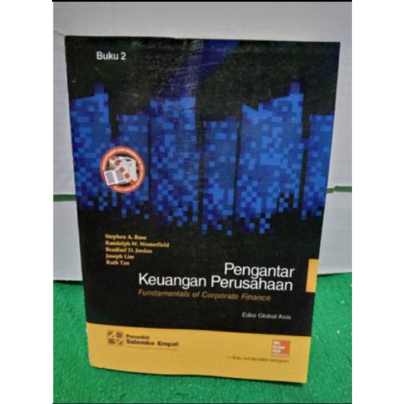 Jual PENGANTAR KEUANGAN PERUSAHAAN EDISI GLOBAL ASIA BUKU 2 OLEH ...