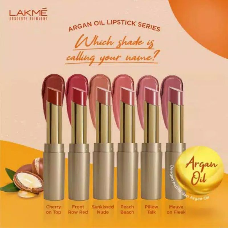 LakmE Absolute Reinvent Argan Oil Matte Lipstik 3,7g