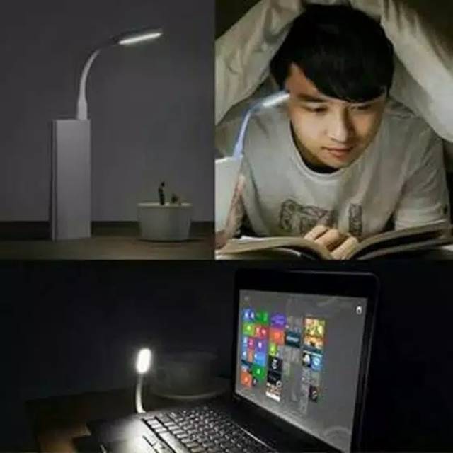 Lampu LED Elastis / Lampu Baca Model Sikat Gigi / LED Light USB