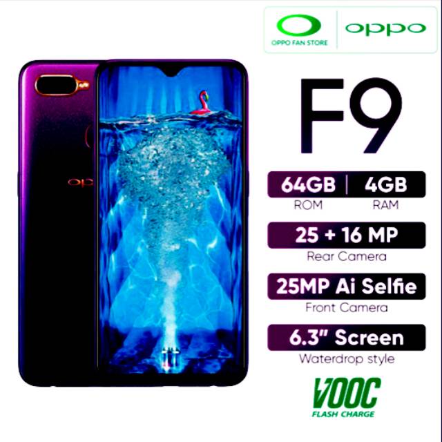 OPPO F9 Ram 4/64