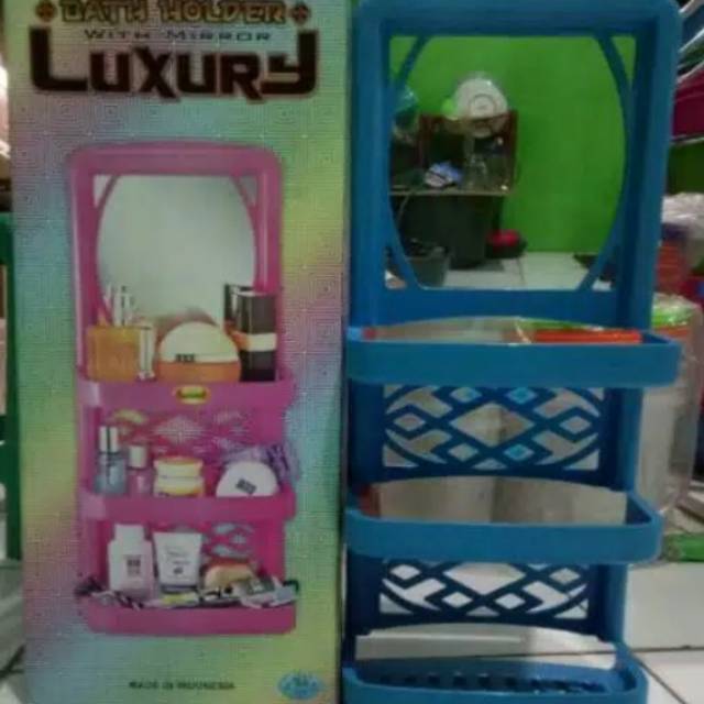 CERMIN KAMAR MANDI SUSUN 2 - KACA KAMAR MANDI LUXURY