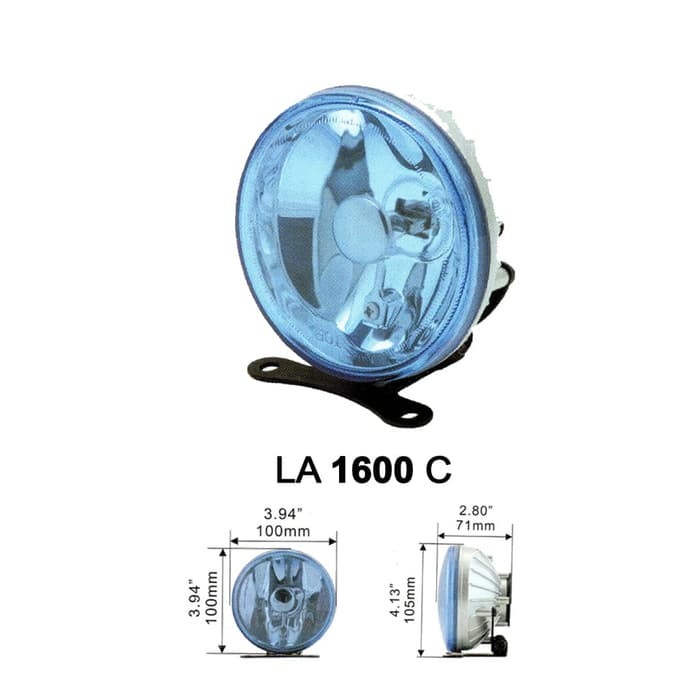 FOGLAMP-LAMPU KABUT LA 1600 CLEAR / UNIVERSAL