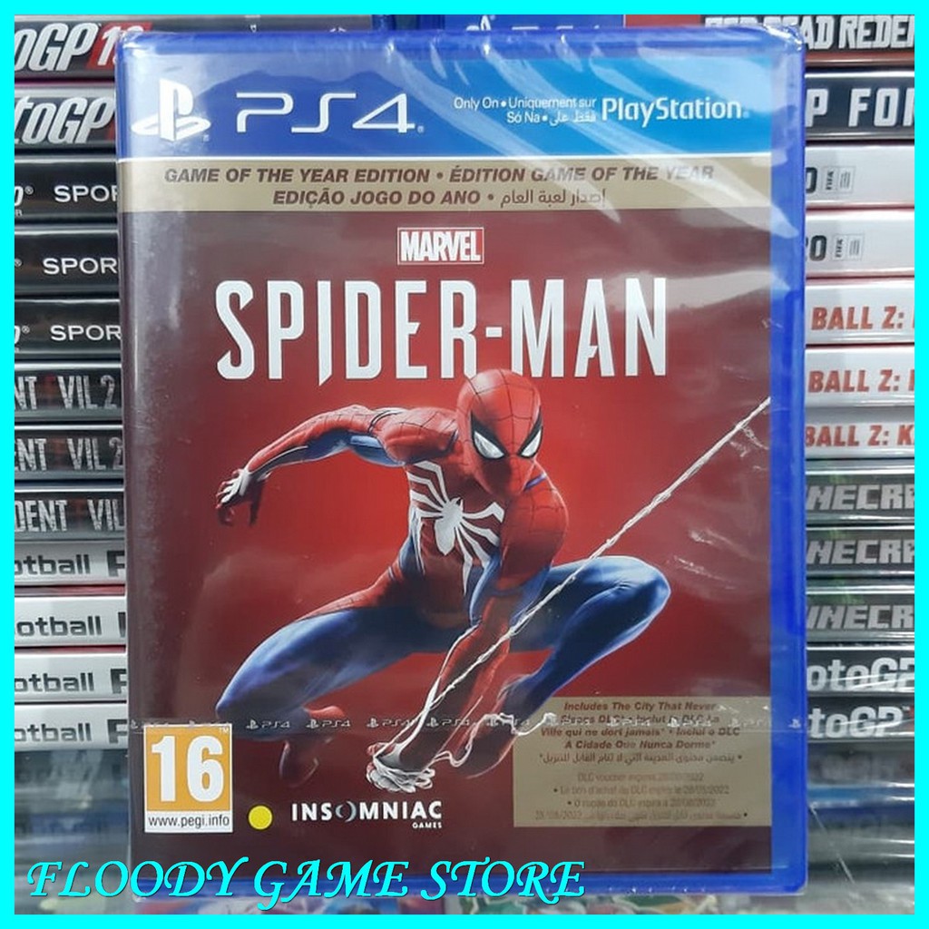 ps4 spiderman game of the year