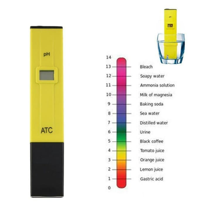 PH Meter / Alat Ukur PH Digital Untuk Hidroponik &amp; Aquaponik