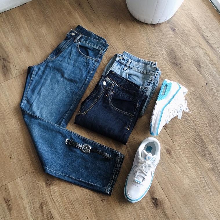 GU by UNQL JEANS STRAIGHT NEW "KTK.19Au22ĸ"