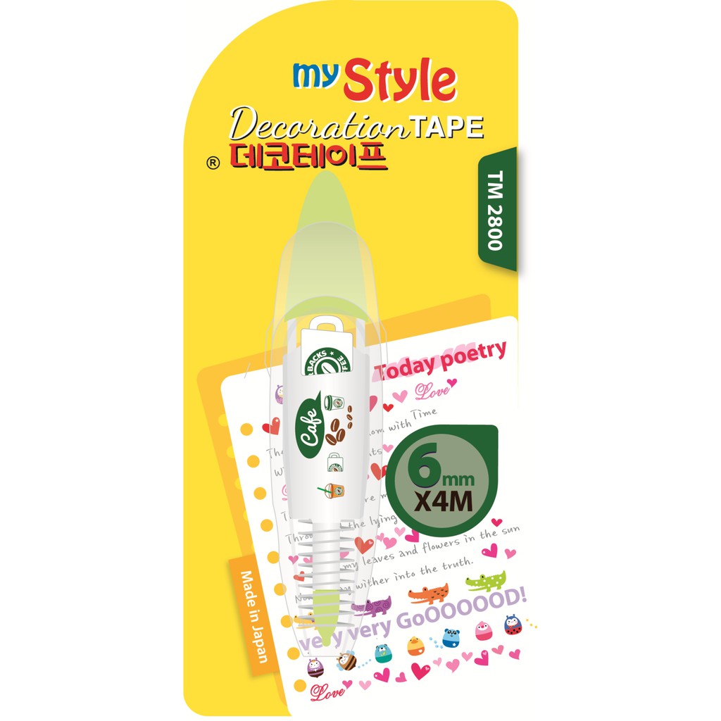 My Style TM 2800 Cafe Decoration Tape