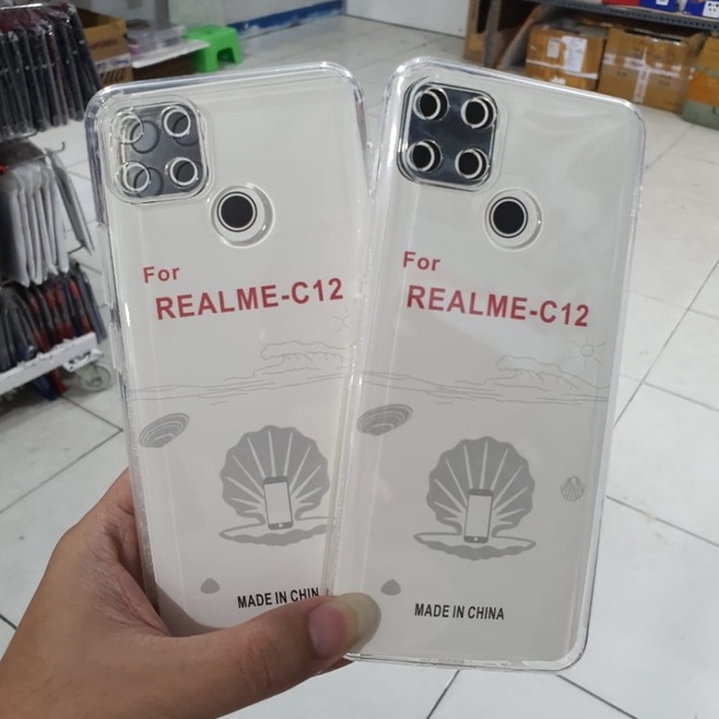 SOFTCASE CLEAR HD PREMIUM REALME C12 REALME C25 C25S - FA
