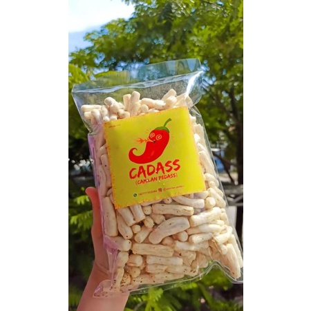 

kerupuk lonjor pedas