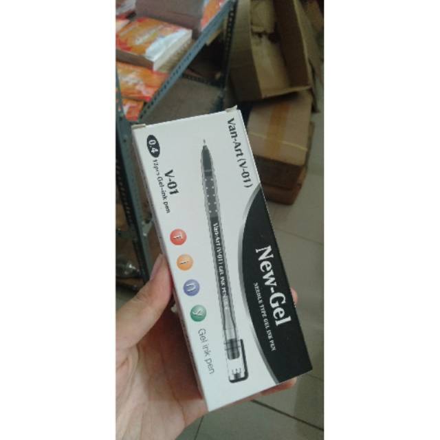 

Bolpen Gel Apel New Gel [12 Pcs] / Bolpen Gel Murah Grosir pulpen